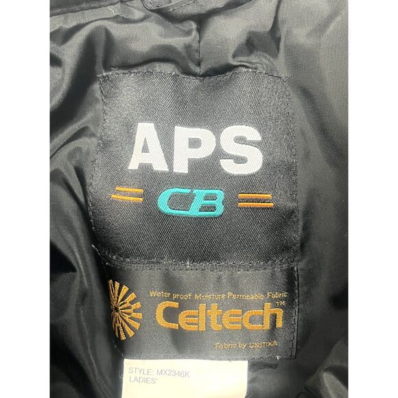 APS CB Sports CelTech Snow Pants Skiing Snowboard 12 Womens Nylon Pockets Black - Picture 8 of 12